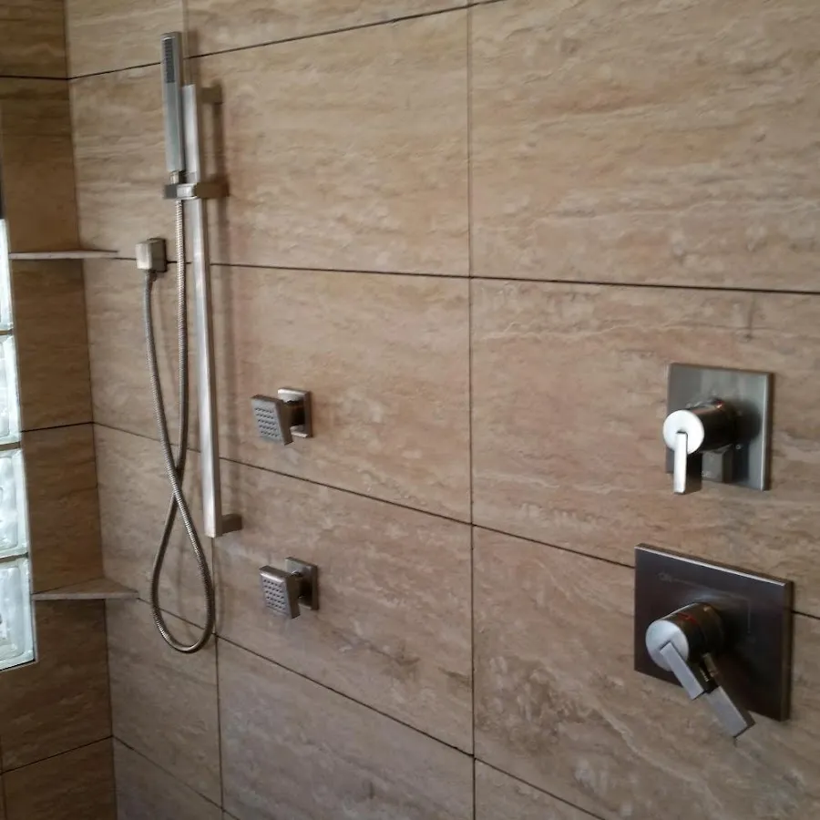 Shower fixture installation for Water Heater Replacement in Dundee